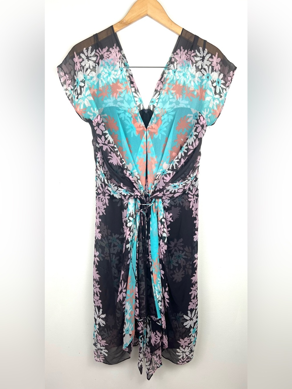 Diane Von Furstenberg DVF Mademoiselle Silk Dress